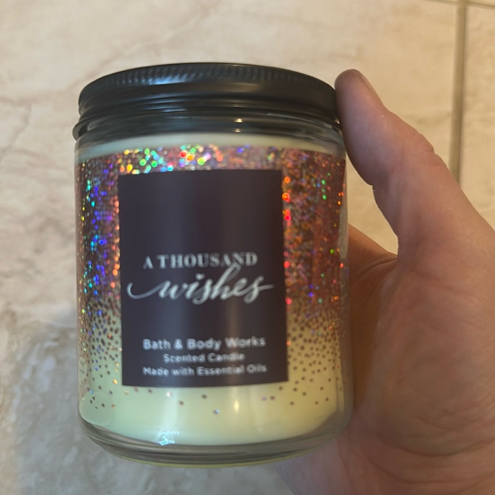 Bath and Body works candle